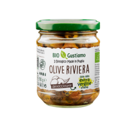 Bio Olive “Riviera” in Olio Evo 190 g