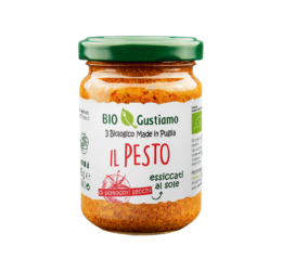 Bio Pesto di Pomodori secchi Vegan 140g