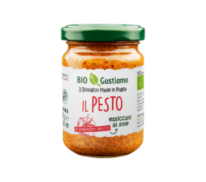 Bio Pesto di Pomodori secchi Vegan 140g