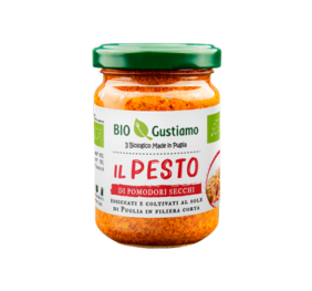 Bio Pesto di Pomodori secchi Vegan 140g