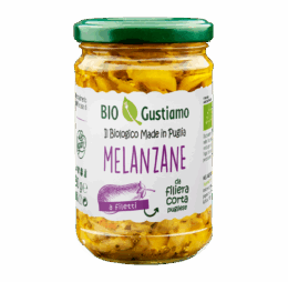 Bio Melanzane a filetti in olio 280 g